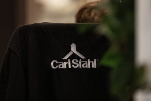 About us - office with Carl Stahl logo - Carl Stahl