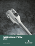 Voorkant Wire Design System catalogue Blue Wave 2023 - Carl Stahl