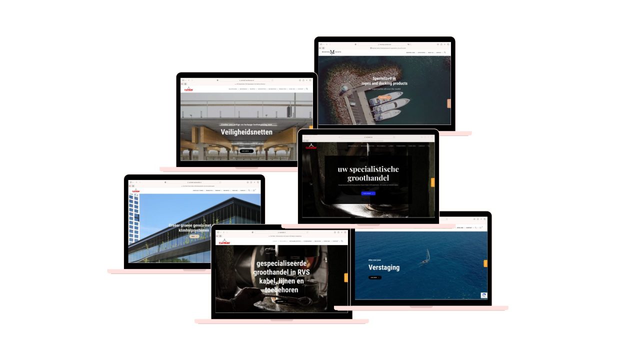 Websites overzicht Carl Stahl Benelux